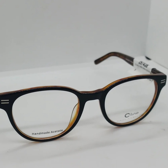 NWT UNISEX C-LINE EYEGLASS FRAMES CLCM25 BROWN - Picture 3 of 5